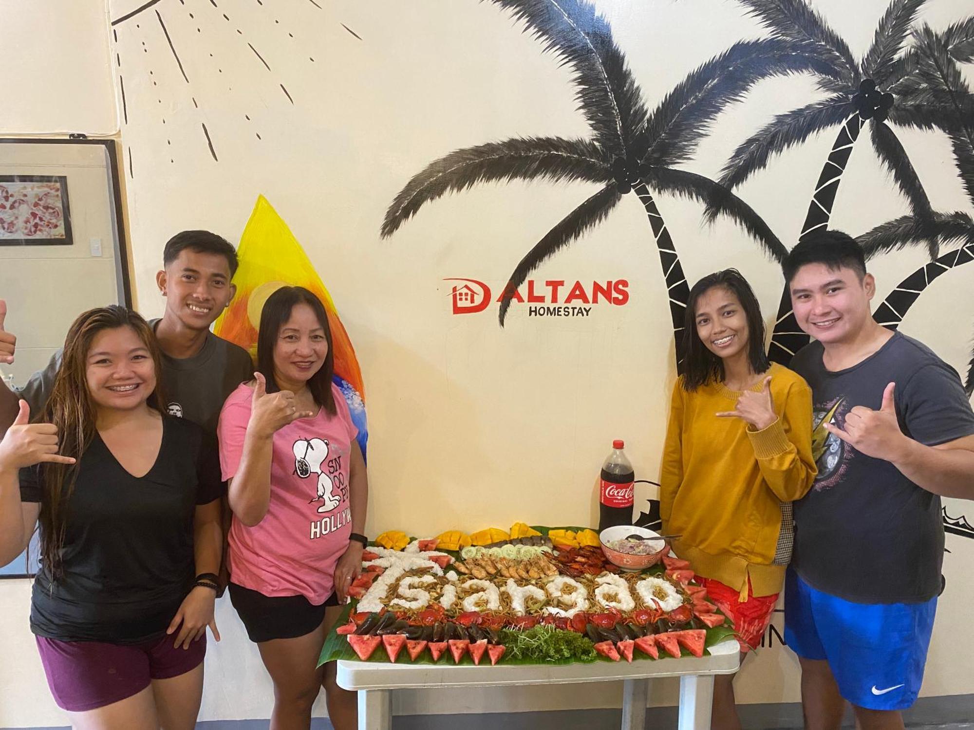 Daltans Home Stay Siargao Генерал-Луна Экстерьер фото