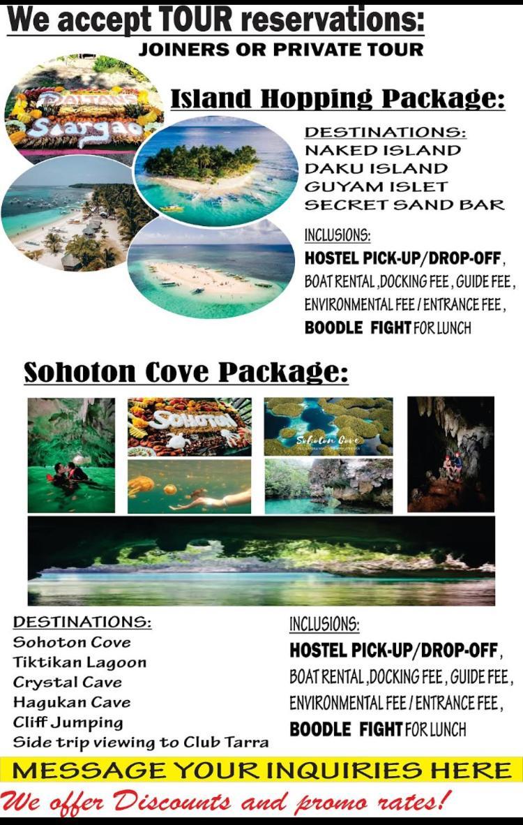 Daltans Home Stay Siargao Генерал-Луна Экстерьер фото